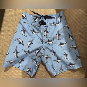 Janie & Jack Blue Marlin Swim Shorts